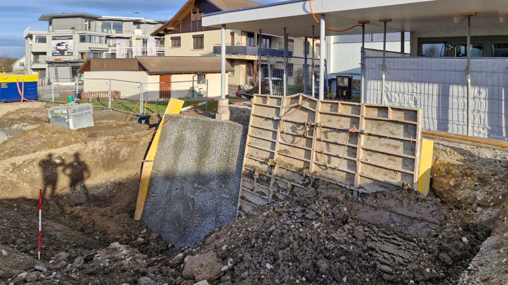 Schulhauserweiterung Neubau Tiefgarage Merenschwand